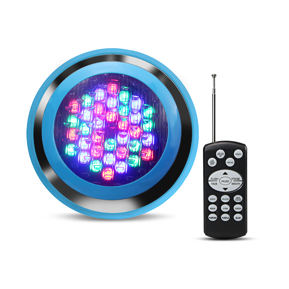 2026 Southeast Asia High Sale 12V 18W Stainless Steel IP68 High Power LED Swimming Pool Light Surface Mounted
