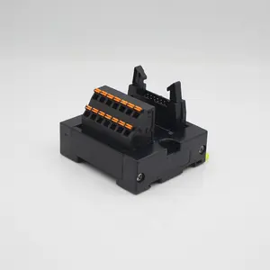 IDC 14 Pin IDC14P Male Terminal Block Breakout Board PLC Relay Terminals Adapter Connector Without Bracket