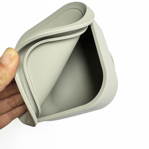 Boîte à lunch écologique biodégradable pour enfants, boîte à lunch en silicone Bento pour enfants avec ventouse - Product Image 4