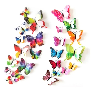 Adesivi Murali 3D a Forma di Farfalla, Decorazioni <span class=keywords><strong>da</strong></span> <span class=keywords><strong>Parete</strong></span> Rimovibili <span class=keywords><strong>per</strong></span> <span class=keywords><strong>Camerette</strong></span> dei Bambini - Product Image 1