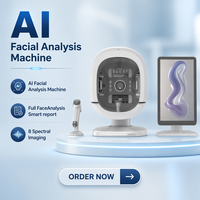 Escáner Facial Inteligente 2026, Análisis de Piel 3D con IA, Escáner Facial Portátil para Salón de Belleza y Uso Personal