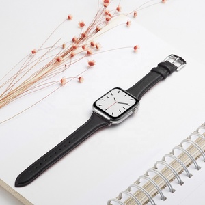 2025 nouvelles bandes de montre intelligente petite taille boucle de bracelet en cuir pour <span class=keywords><strong>Apple</strong></span> <span class=keywords><strong>Watch</strong></span> 38/40/41/42/44/45/49 <span class=keywords><strong>MM</strong></span> Compatible avec IWatch - Product Image 6