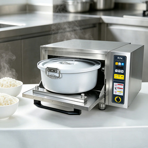 Horno Arrocero Comercial de Tres Capas Totalmente Automático <span class=keywords><strong>para</strong></span> <span class=keywords><strong>Sushi</strong></span> y Restaurantes Japoneses - Product Image 2