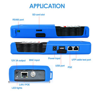 เครื่องทดสอบ<span class=keywords><strong>กล้อง</strong></span>วงจรปิด Rsrteng รุ่น IPC-9310Plus รองรับ<span class=keywords><strong>กล้อง</strong></span> 8MP AHD CVI TVI CVBS  ทดสอบกล้อง 4K  หน้าจอ 4 นิ้ว  รองรับ POE PTZ WiFi RS485 เสียง - Product Image 2