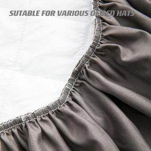 Lenzuolo personalizzato impermeabile ipoallergenico per materassino con rivestimento in fabbrica per due letti certificati OEKO-TEX traspiranti senza rumore - Product Image 3