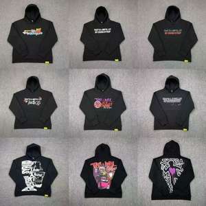 Зимне-осенние хлопковые худи с принтом, высококачественные мужские худи с надписью «Awful <span class=keywords><strong>Lot</strong></span> <span class=keywords><strong>of</strong></span> Cough Syrup» - Product Image 1