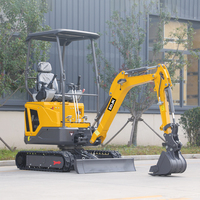 Mini Excavadora con Envío Gratuito, Máquina Excavadora de 1.6 Toneladas, MiniBagger con Certificación Euro 5, Mini Koparka de 1, 2 y 3 Toneladas