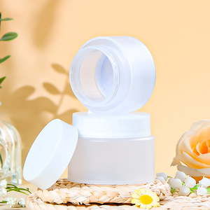 PP plastik çift katmanlı krem kavanoz 5-200G kozmetik fırçalayın, yüz maskesi, kil maskesi kavanoz merhem ve krem kavanoz - Product Image 2