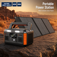 Centrale Électrique Portable en Gros avec Panneau Solaire, Onde Sinusoïdale Pure, MPPT, Recharge Sans Fil, Écran LED, BMS, Type-C pour Camping en Extérieur