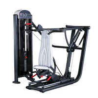 Machine circulaire de traction latérale avec poids réglables, équipement d'entraînement commercial en acier pour le dos et les jambes - Tornado Fitness