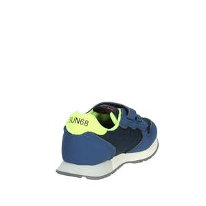 Sneakers per Bambini Sun68 Z35313B Blu con Chiusura in Velcro per Uso Casual - Product Image 3