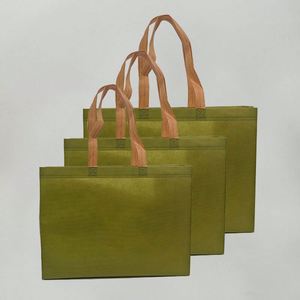 Factory Direct Custom <b>Printed</b> Laminated Reusable Shopping Tote for Holiday Non Woven Fabric Bag - Product Image 5