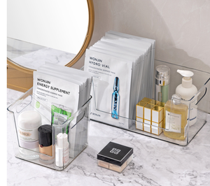 Multiuso aperto trasparente per uso domestico scatola di plastica impilabile cibo <span class=keywords><strong>dispensa</strong></span> contenitore organizzatore di stoccaggio per <span class=keywords><strong>cucina</strong></span> - Product Image 2