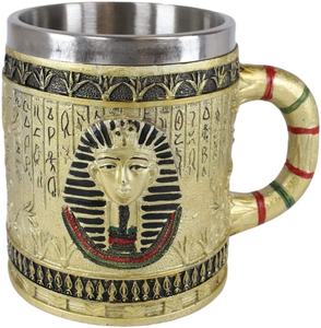 <span class=keywords><strong>Masque</strong></span> d'or sur le thème de l'Égypte ancienne Roi Tutet <span class=keywords><strong>Pharaon</strong></span> égyptien <span class=keywords><strong>Pharaon</strong></span> Coupe de bière - Product Image 3