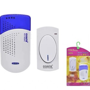 Sonnette sans fil 9688C, télécommande alimentée par batterie, sonnette de sécurité pour la maison - Product Image 5