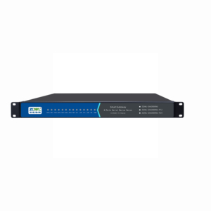 Serveur série industriel à montage en <span class=keywords><strong>rack</strong></span> pour réseaux stables, 8 ports RS485 avec entrée à large plage de tension, passerelle Modbus TCP/RTU - Product Image 5