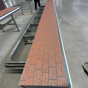 Panneaux sandwich isolants thermiques pour murs extérieurs en <span class=keywords><strong>laine</strong></span> <span class=keywords><strong>de</strong></span> roche, <span class=keywords><strong>prix</strong></span> usine, pour hôtels et parcs - Product Image 6