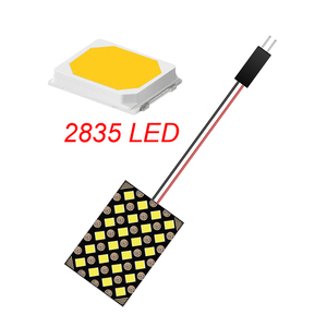 Tùy Biến Xe Bóng Đèn Đọc Sách Ánh Sáng Nội Thất 12V LED T10 + Festoon Adapter 2835 12SMD Bảng Điều Chỉnh Mái Ánh Sáng Tín Hiệu Ánh Sáng - Product Image 4