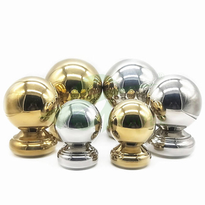Egoee Boules décoratives en acier inoxydable colorées personnalisées Vente à chaud d'accessoires de main courante pour garde-corps intérieurs et extérieurs ANSI en usine - Product Image 3