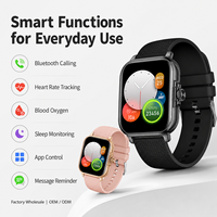 Reloj Inteligente TFT Cuadrado F34 con Logotipo Personalizado, Llamadas, Resistente al Agua IP67, Frecuencia Cardíaca, Oxígeno en Sangre, Reloj Deportivo