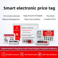 Etiqueta Electrónica Digital para Estantes de Supermercados y Centros Comerciales, con Tinta Electrónica de 3 Colores, Larga Duración de Batería, Etiqueta de Precio Digital de 2.9 Pulgadas