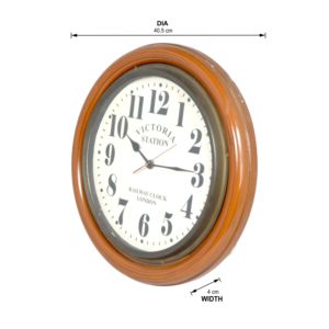High Quality Modern Simple Minimalist Plastic <b>Wall</b> <b>Clock</b> Single Face Wood Home Decor Art Design <b>Wall</b> Decoration - Product Image 5