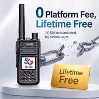 XUNLIBAO Pasokan Langsung Pabrik 9118 Global PoC+Analog GPS 4G LTE Radio PTT Walkie Talkie Tanpa Biaya Platform Seumur Hidup Dengan Kartu SIM