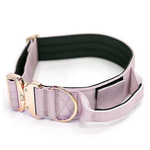 Hondenriem met AirTag-houder, luxe verstelbare hondenhalsband, 4cm x <span class=keywords><strong>5cm</strong></span>, op maat gemaakt - Product Image 5