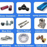 Pièces usinées CNC OEM personnalisées en aluminium, tournage, fraisage, acier inoxydable, oxyde noir, trépied de caméra, service CNC 5 axes