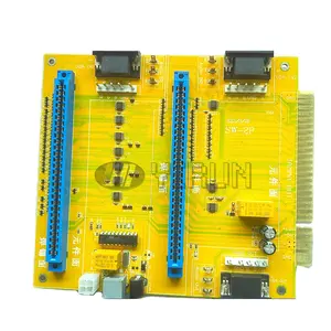 새로운 2 in 1 멀티 JAMMA 스위처 멀티 게임 PCB 아케이드 코인 운영자 게임 마하 용 토글 스위치 케이블이있는 JAMMA 어댑터