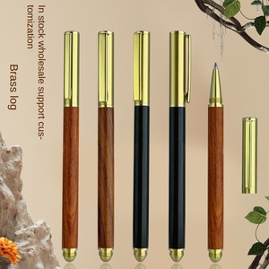 Seapen Wholesale Customizable Logo Red Treasure Wood Ebony Pole Gift Business Promotion <strong>Pen</strong> 1.0mm Writing Width Metal Body - Product Image 2