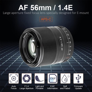 Lente Viltrox 56MM F1.4 E AF de Gran Apertura para Retratos Automáticos, para Cámaras sin Espejo con Montura E APS-C A7RIV A7S A6600 - Product Image 4