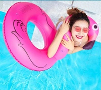 Bouée gonflable en PVC Hemei pour femmes, motif oiseau de dessin animé, protection de l'environnement, couleur et taille personnalisables