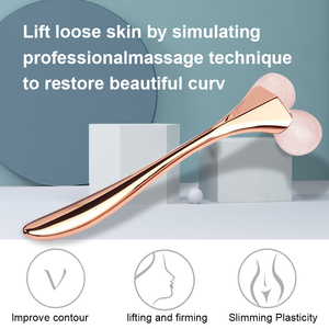 Fronte antinvecchiamento autentico naturale del rullo del fronte della <span class=keywords><strong>giada</strong></span> di massaggio facciale 100% Anti - Product Image 5