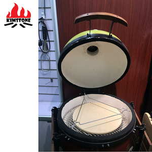 <span class=keywords><strong>Pierre</strong></span> à pizza ronde <span class=keywords><strong>en</strong></span> céramique KIMSTONE <span class=keywords><strong>pour</strong></span> <span class=keywords><strong>barbecue</strong></span> au charbon de bois de 13 pouces, résistante aux hautes températures, <span class=keywords><strong>pour</strong></span> cuisine extérieure et camping - Product Image 6