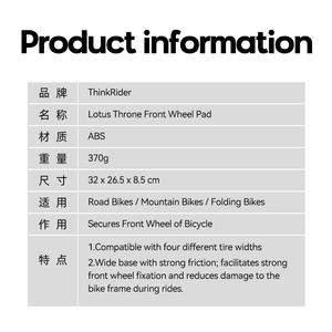 Bloc <span class=keywords><strong>de</strong></span> <span class=keywords><strong>roue</strong></span> <span class=keywords><strong>avant</strong></span> ThinkRider Bike Trainer adapté aux essieux 700C 26/27.5/29 pouces <span class=keywords><strong>Support</strong></span> d'entraînement <span class=keywords><strong>de</strong></span> vélo <span class=keywords><strong>Support</strong></span> <span class=keywords><strong>de</strong></span> <span class=keywords><strong>roue</strong></span> <span class=keywords><strong>avant</strong></span> - Product Image 4