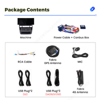 MEKEDE-Autoradio avec écran de 12.3 pouces pour Volkswagen Touareg 7870-256, lecteur multimédia Android, 2011 go, 12 + 2017 go