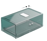 <strong>Best</strong> Hot <strong>Selling</strong> BPA-Free <strong>Drawer</strong> Fridge Freezer Bins Refrigerator <strong>Organizer</strong> Stackable Food Storage Containers