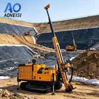 Machine de forage diamantée 1400M, alimentation hydraulique complète avec compteur de profondeur numérique pour carottage et prospection géologiques