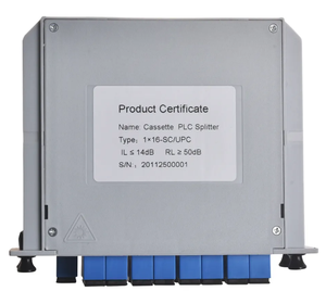 Chất lượng cao SC/APC UPC duy nhất chế độ 1x4/1x8/1x16/1x32 thụ động Cassette sợi quang <span class=keywords><strong>PLC</strong></span> <span class=keywords><strong>Splitter</strong></span> cho <span class=keywords><strong>FTTH</strong></span> - Product Image 3