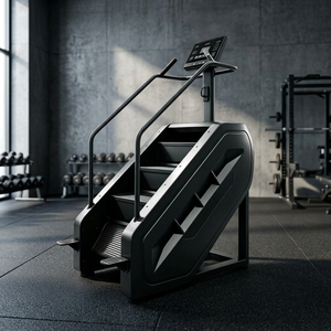 Adjustable Speed Black <b>Stair</b> <b>Stepper</b> Luxury Design Workout Machine For Villa Home Corporate Gym - Product Image 3