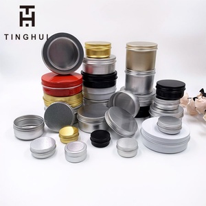 กระป๋องโลหะอะลูมิเนียมเปล่าขนาด 5 กรัม 10 กรัม 15 กรัม 20 กรัม 30 กรัม 50 กรัม 100 กรัม แบบฝาเกลียวทรงกลม สำหรับใส่เทียน เครื่องเทศ ครีมทาหน้า พร้อมฝาปิดผนึก - Product Image 5
