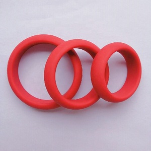 Silicone male adult sex toys delay ejaculation cock ring for men - Product Image 1