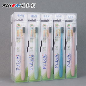 FuleAi Toothbrush 833 Soft Bristles Wheat Straw Adult Manual Toothbrush - Product Image 2