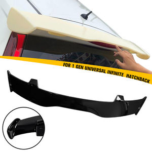 Spoiler Universale per Auto Hatchback GT in Plastica ABS Stile <span class=keywords><strong>Mugen</strong></span> Infinite, Primo Spoiler Universale per Tetto Posteriore per Hatchback SUV Wagon - Product Image 1