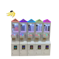 Banana Land Luxury 220V Mini machine d'arcade à grue à griffes, jeu à monnayeur pour centres commerciaux