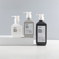 Distributeur de savon 280ml bouteille de pompe à mousse carrée bouteilles de pompe à mousse carrée HDPE 400ml 600ml bouteille de nettoyant pour le visage