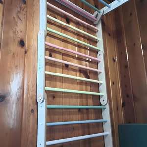 Home Play Gym para niños Montaje de pared para madera GrainLab Triángulos de escalada transformables - Product Image 6