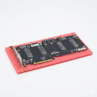 Kartu Adaptor GPU Ganda Good Price V100 SXM2 300 GB/s NVLink Interconnect AOM-SXM-V Simplified Backplane V100 GPU Basecard
