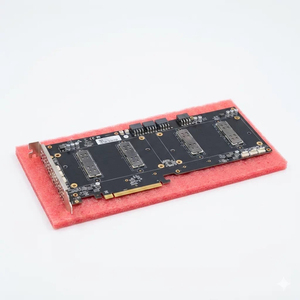 Tarjeta Adaptadora de GPU Dual V100 SXM2 a Buen Precio, Interconexión NVLink de 300 GB/s, AOM-SXM-V, Placa Base Simplificada para GPU V100 - Product Image 6
